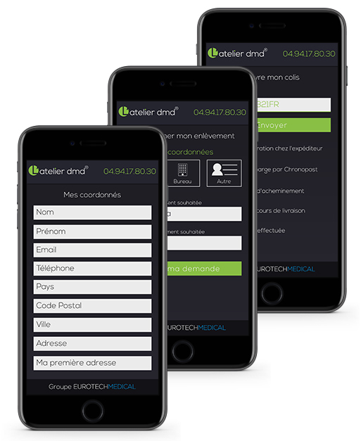 L’app dmd : Fonctionnement de l’application L'app dmd : Fonctionnement de l'application